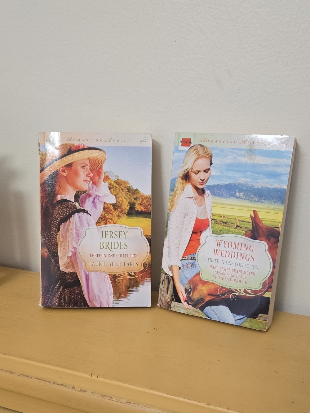 Set of Two Romancing America Books. Preowned.